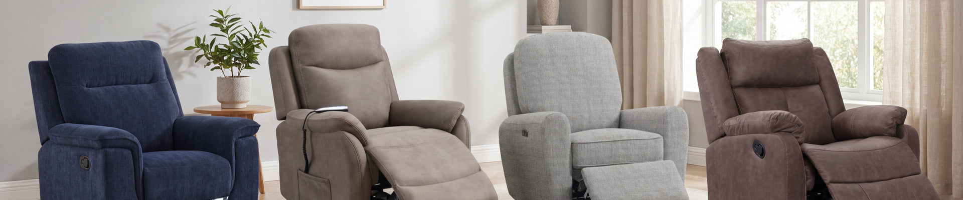 Recliner Chairs — Electric & Manual Recliner Chairs