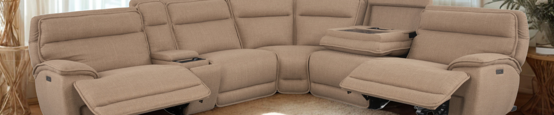 Foy's Interiors - Sectional Corner Sofas — Reconfigurable L-Shaped & U-Shaped Corner Sofas