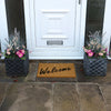 Embossed Rubber Coir - Welcome