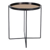 Anzio Satin Black Table
