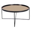 Anzio Satin Black Table