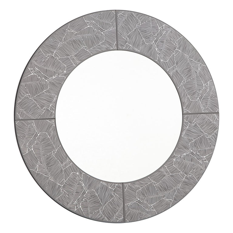 Atrai Round Mirror Silver