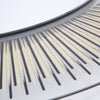Neuss Round Mirror Black Gold