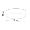 Ceiling lamp ARENA 45 white