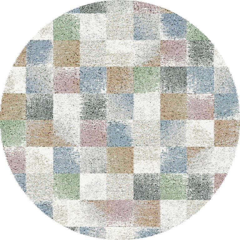 Mehari Rug 023-0245/6464 - Round
