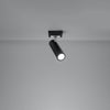 Ceiling lamp DIREZIONE 1 black