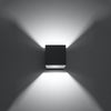 Wall lamp QUAD 1 anthracite