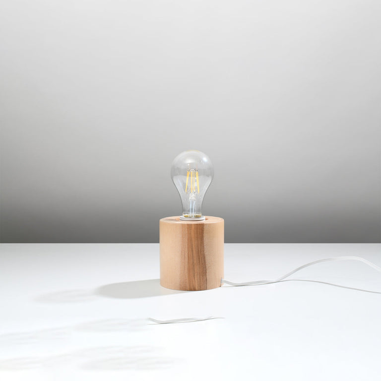 Sollux Lighting Table lamp SALGADO wood
