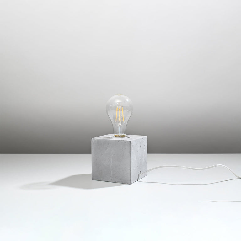 Sollux Lighting Table lamp ARIZ concrete