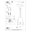 Chandelier Geneve 50 white