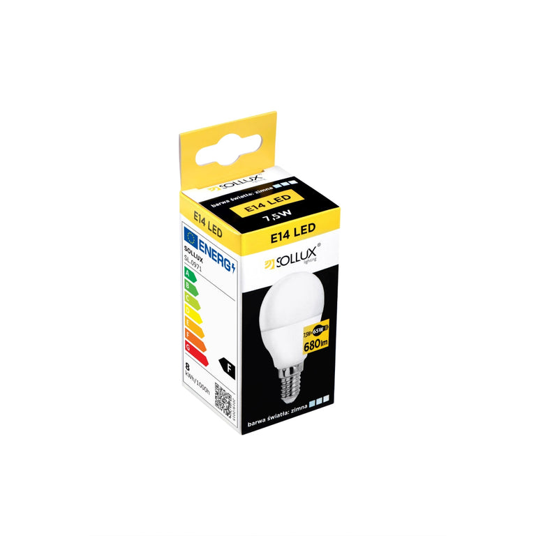 Sollux Lighting LED Sollux E14 4000K 7,5W 680lm