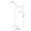 Table lamp RING white