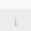 Pendant lamp SULA 1 natural wood
