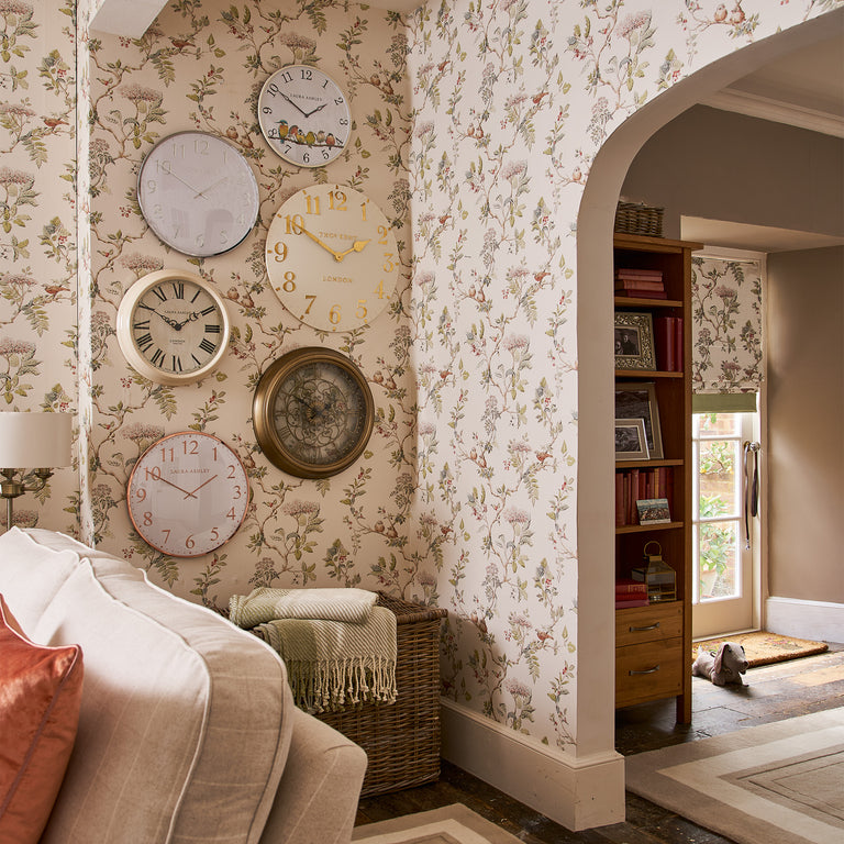 Laura Ashley Wallpaper Elderwood Natural