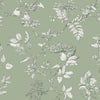 Botanical wallpaper Elderwood Sage