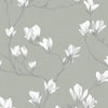 Laura Ashley Magnolia Grove Slate Wallpaper 1113354