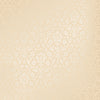 Small-scale damask wallpaper in linen