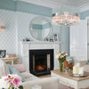 Laura Ashley Florin wallpaper with Art Deco design