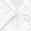 Ornate chandelier design Laura Ashley Josette Metallic Silver