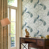 Elegant peacocks wallpaper Belvedere Midnight
