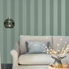 Easy to apply Laura Ashley Wallpaper Lille Pearlescent Stripe