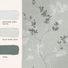 Laura Ashley Wallpaper Mari Mineral Green
