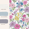 Multi-colored Laura Ashley Wallpaper Gilly