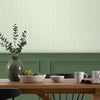 Leaf green wallpaper with lattice pattern