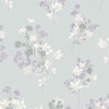 Pale duck egg blue floral wallpaper Laura Ashley Igerna