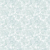 Elegant floral wallpaper Louise Duck Egg Blue