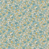 Elegant floral design Laura Ashley Loveston Newport Blue wallpaper