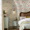 Delicate Laura Ashley Shropshire Posy Antique Pink wallpaper design