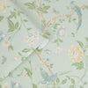 Laura Ashley Wallpaper Summer Palace Eau de Nil with flowers