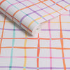Easy to hang Next Wallpaper Rainbow Check