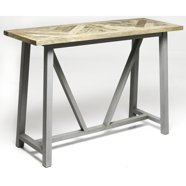Fern Cottage Terrace Grey Console Table