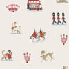 Cath Kidston Queenie’s London Children's Wallpaper Cream
