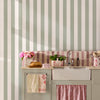 Wallpaper in kitchen