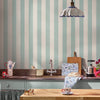 Wallpaper in kitchen