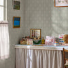 Wallpaper in bedroom