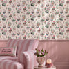 Wallpaper in living room