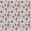 Joules Trailing Indienne Floral Wallpaper Blue & Orange