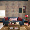 Wallpaper in living room