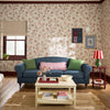 Wallpaper in living room