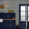 Wallpaper in kitchen