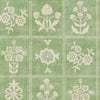 Joules Garden Floral Grid Wallpaper Pistachio Green