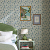Wallpaper in bedroom
