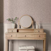 Wallpaper in bedroom