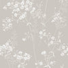 Next Natural Country Leaves Floral Wallpaper Cream
