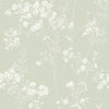 Next Country Leaves Floral Wallpaper Sage
