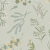 Next Stitch Floral Wallpaper Soft Sage
